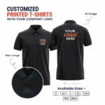 Customized Polo T-Shirt With Your Company Logo