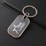 Personalized Metal Keychains - Round - Image 2