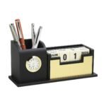 Wooden Pen Stand Desk Organiser